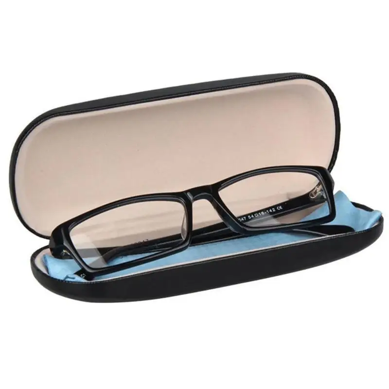 

Glasses Box Waterproof Hard Frame Case Reading Glasses Black Women's Men's