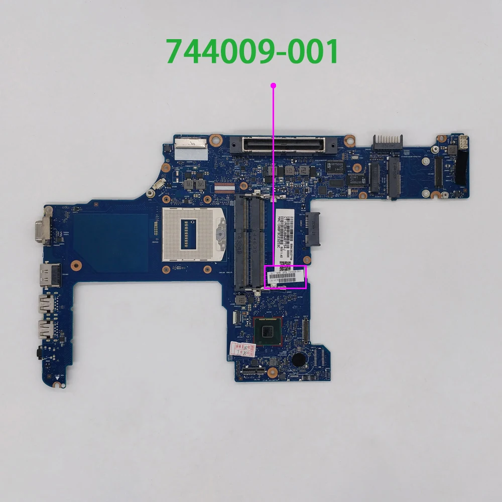 Материнская плата для ноутбука HP ProBook 640 G1 Series 744009 001 6050A2566302 MB A04 QM87 HD4600