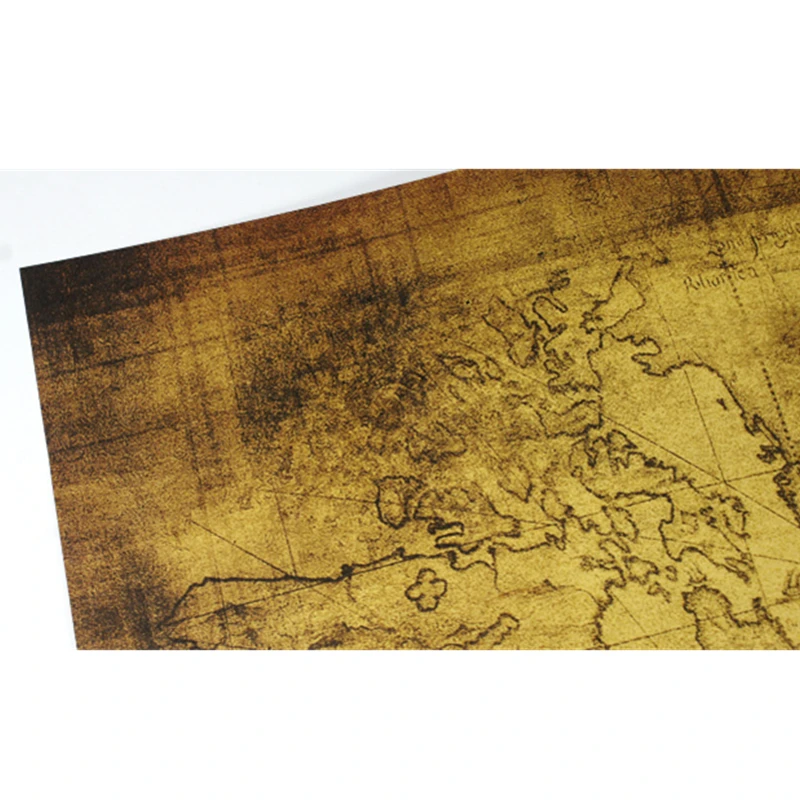 Винтажная карта мира