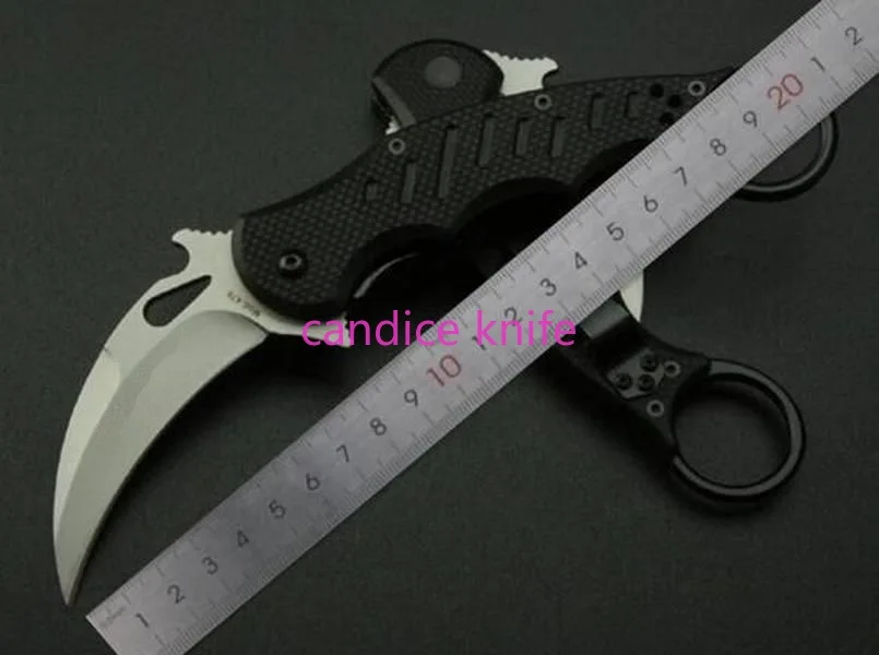 Нож-керамбит складной карманный с фиксированным лезвием G10 | Инструменты