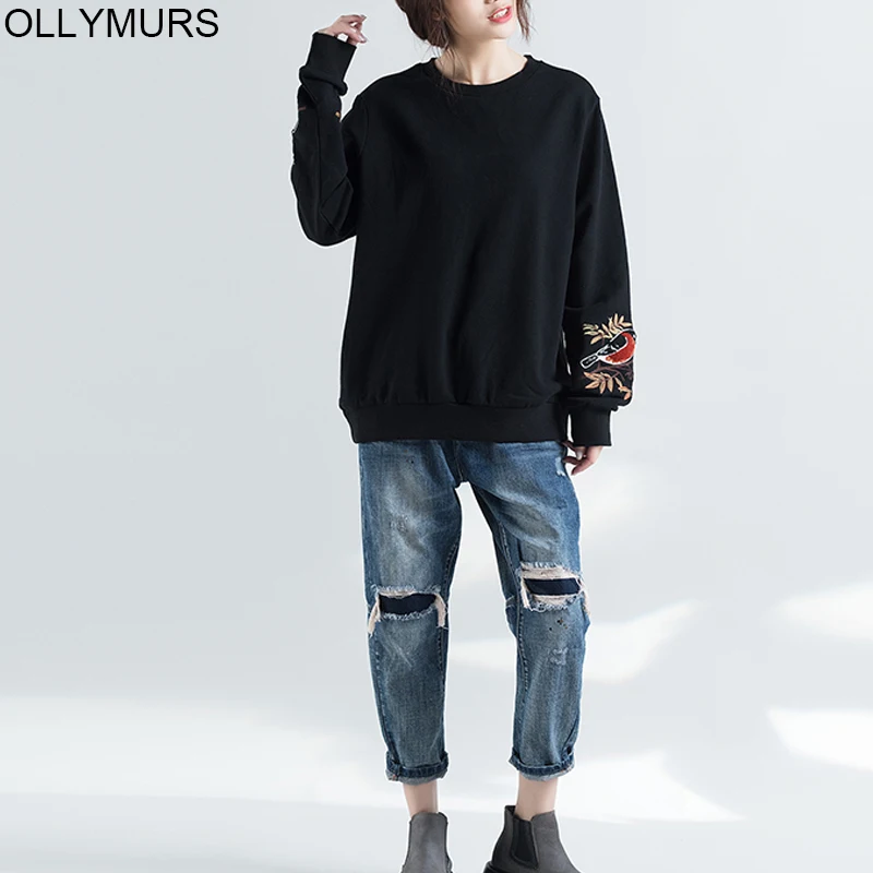 Женская футболка размера плюс хлопковые футболки с графическим принтом длинным