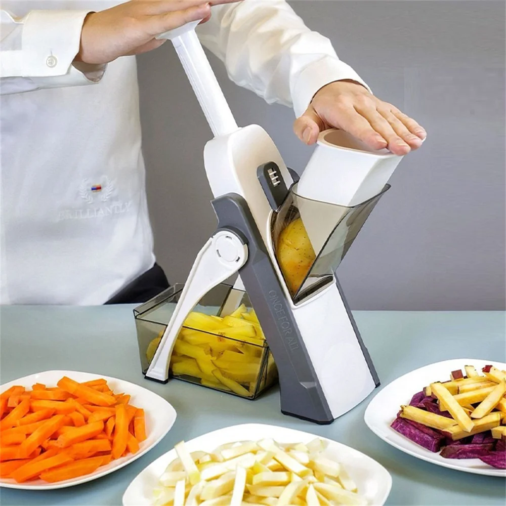 

Vegetable Cutter Stainless Steel Blades Slicer Shredder Fruit Peeler Potato Cheese Drain Grater Chopper Kitchen Accessories Tool