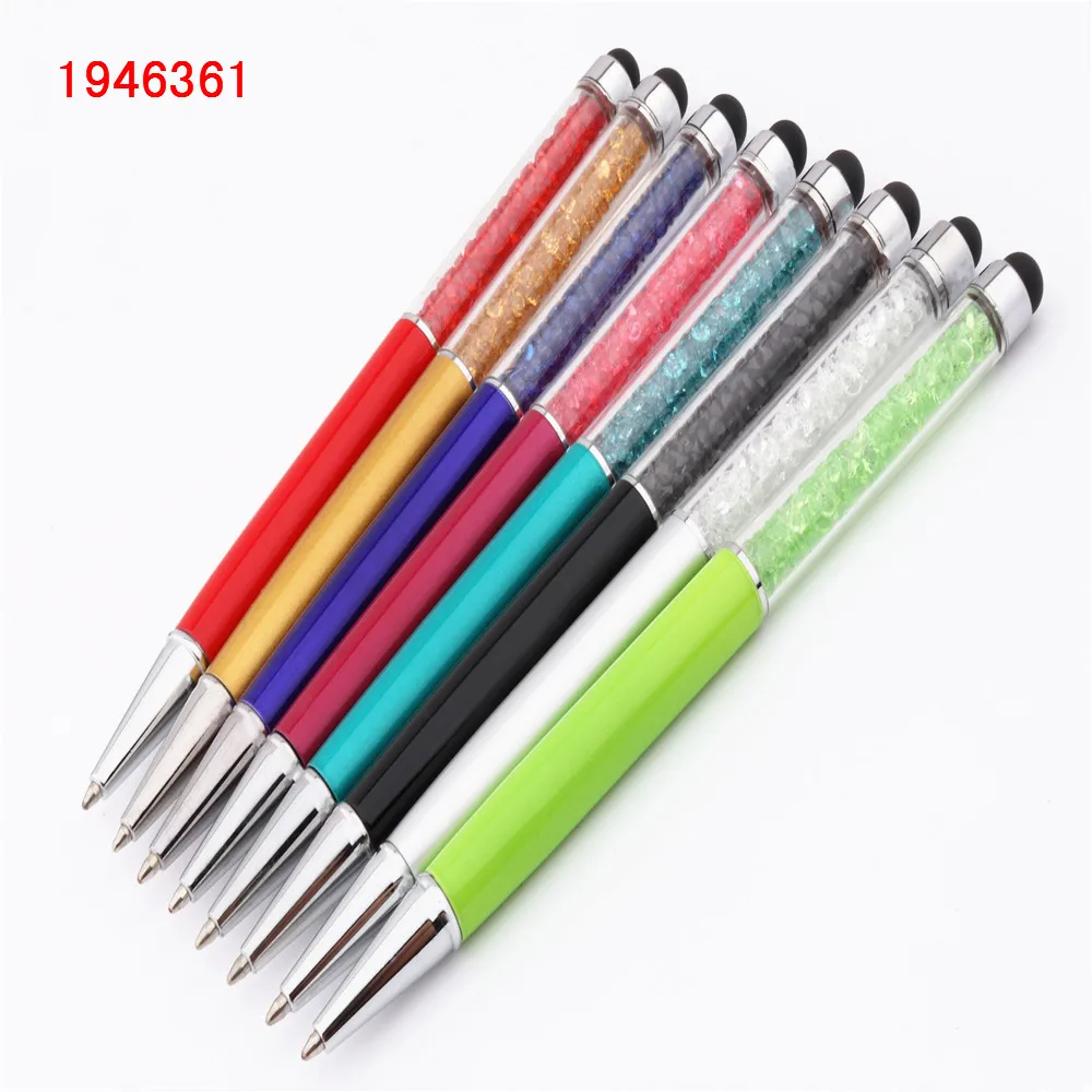 Модная 097 ручка для сенсорного экрана компьютера Хрустальная деловая офисная