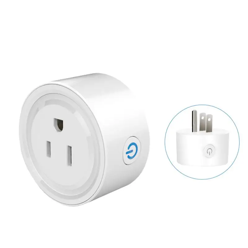 Розетка Zigbee с таймером и Wi-Fi умная Мини-розетка стандарта США дистанционным