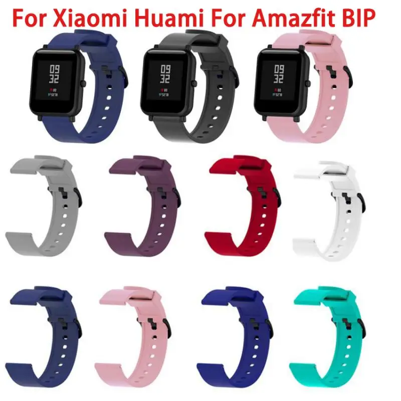 Ремешок силиконовый для смарт часов Xiaomi Huami Amazfit BIP BIT RITMO Lite Youth|Смарт-аксессуары| |