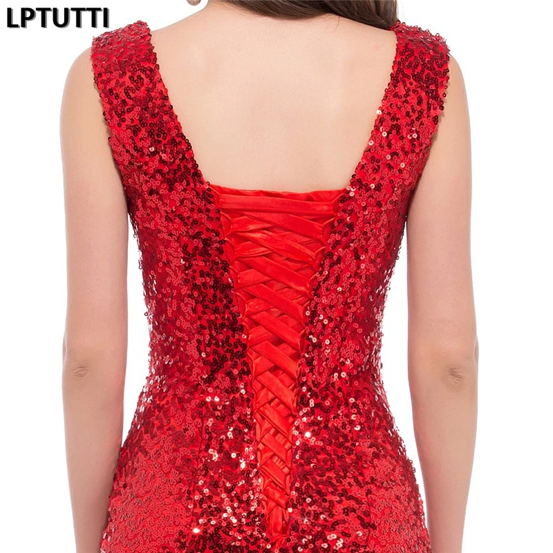 

LPTUTTI Sequin New For Women Elegant Date Ceremony Party Prom Gown Formal Gala Events Luxury Long Evening Dresses