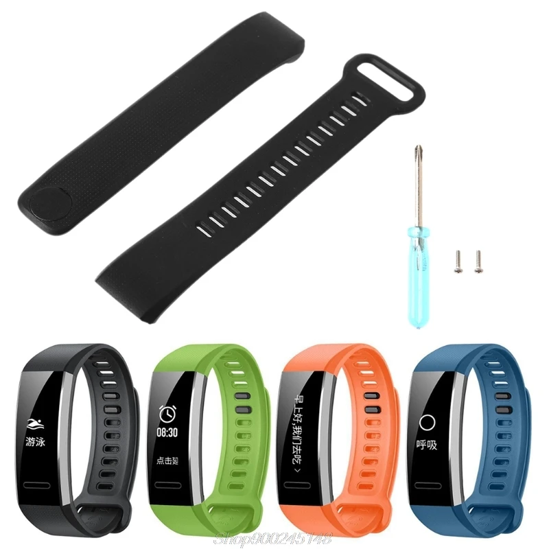 Силиконовый сменный ремешок для наручных часов Huawei Band 2/Band 2 pro Smart Watch|Ремешки