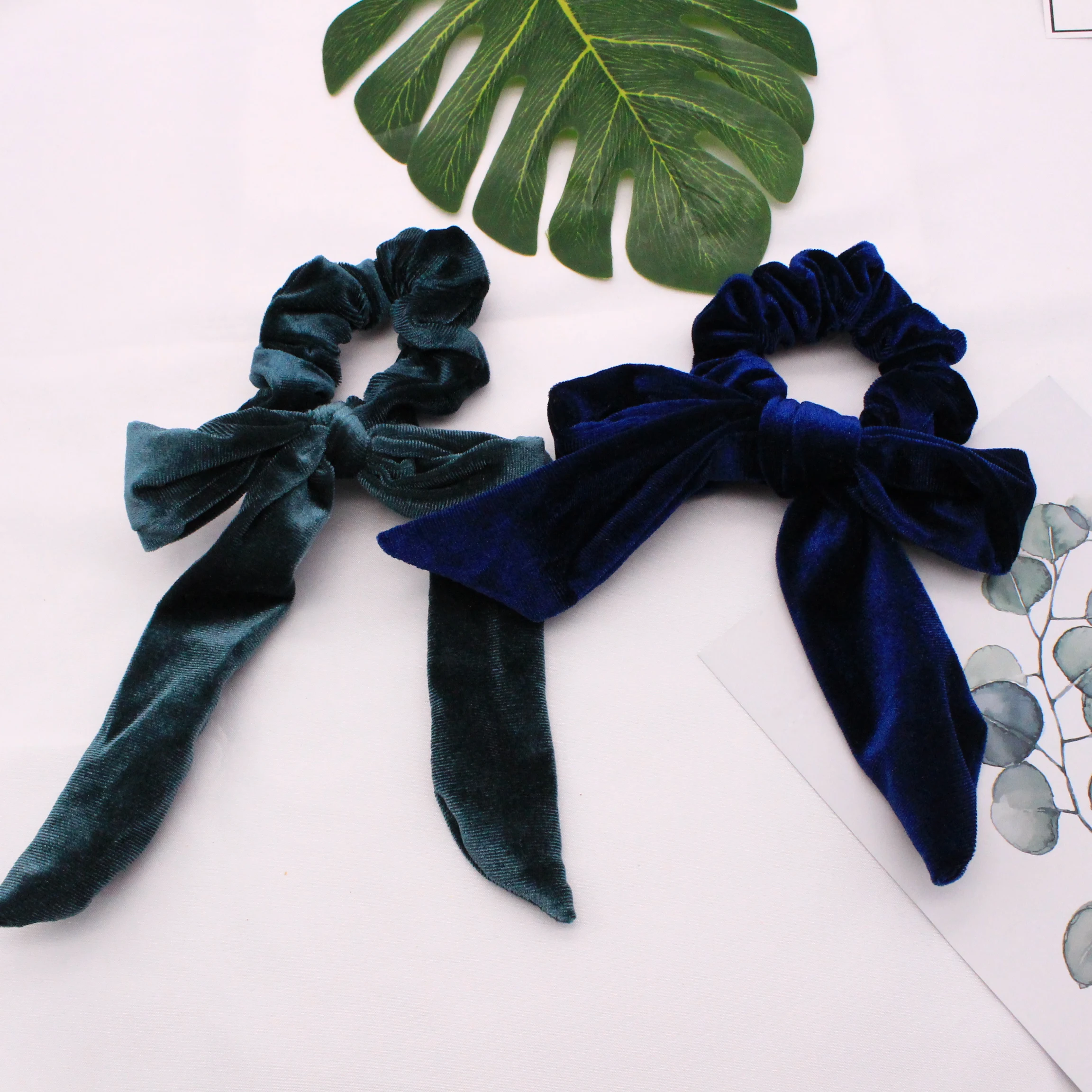 Корейская версия бант кольцо для волос Веревка бархатная темпераментная милая