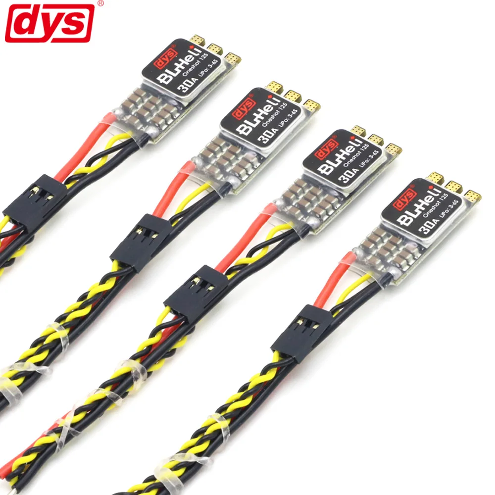 4 шт./лот оригинальная DYS новая версия XM30A XMS30A BLHeli mini 30A V2 ESC для мощного
