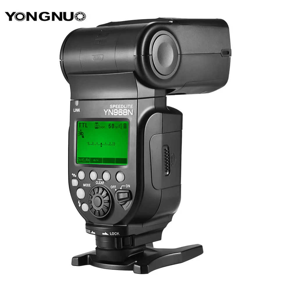 YONGNUO YN968N Беспроводная вспышка Speedlite ttl 1/8000 оснащен светодиодный светильник для Canon
