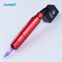 mast p10 tattoo permanent makeup machine eyeliner rotary pen rechargeable lcd rca mini wireless battery power supply supplies