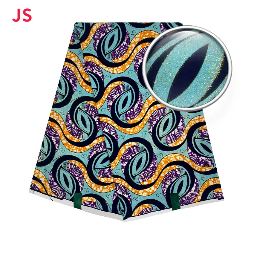 

Новый дизайн настоящий золотой воск Анкара Африканский воск хлопчатобумажная ткань с принтом 100% настоящий швейный материал для платья