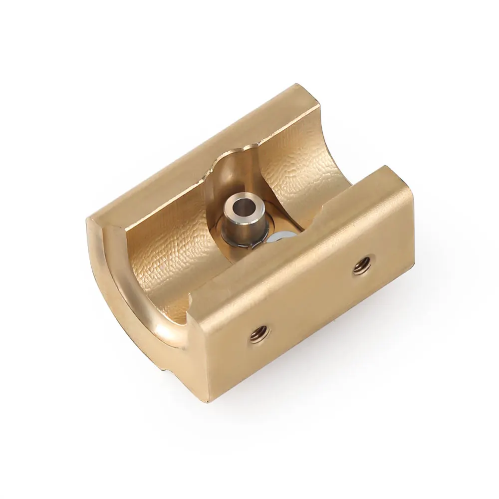 Осевой корпус из латуни AR44 вес 128 г 2 шт. для радиоуправляемого гусеничного