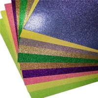 50 pieces 12 inch glitter craft paper handmade scrapbook paper for decoration 300gsm glitter card paper