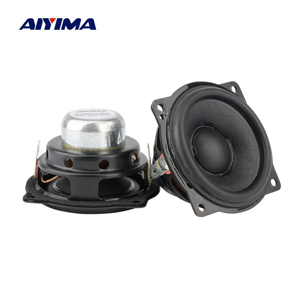 AIYIMA 2 25 дюйма 4 Ом 10 Вт полный диапазон динамиков Неодимовый длинный ход DIY Bluetooth Hifi