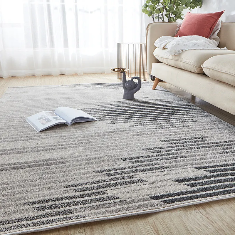

Nordic Ins Modern Living Room Carpet Simple Bedroom Rug Light Luxury Sofa Coffee Table Floor Mat Large Area Polypropylene Rug