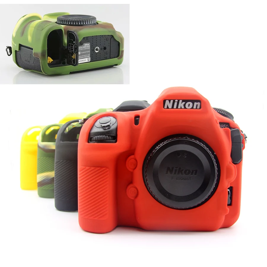 Резиновый силиконовый чехол для камеры Nikon D750 D850 D810 D600 D610 Z6 Z7 DSLR защитный корпуса