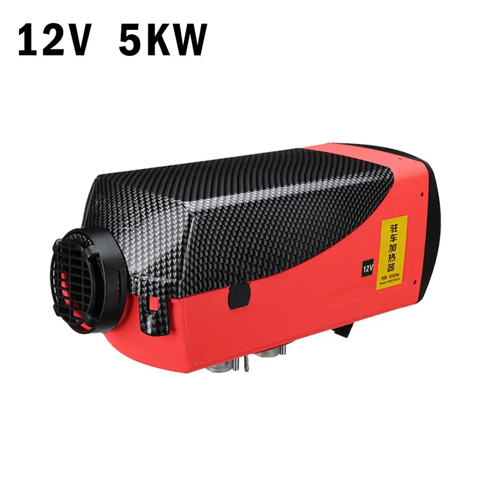 Воздушный дизельный топливный обогреватель с одним отверстием 12 В 5000 Вт ЖК