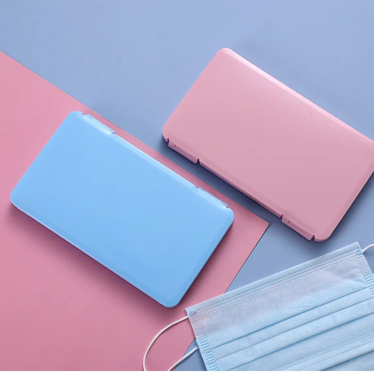 Модная переносная маска чехол Бытовая влагостойкая коробка для защиты от пыли