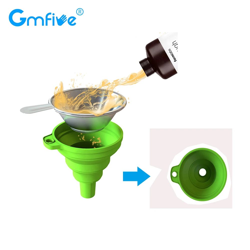 Металлический УФ фильтр из смолы GmFive + одноразовая силиконовая воронка для Anycubic