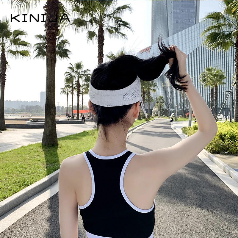 Кепка женская с выдвижным козырьком Летняя трикотажная бейсболка пустой