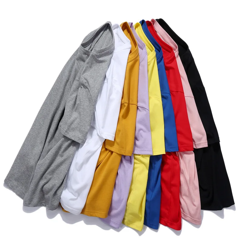 

The new 2021 han edition fashion contracted breathable with short sleeves