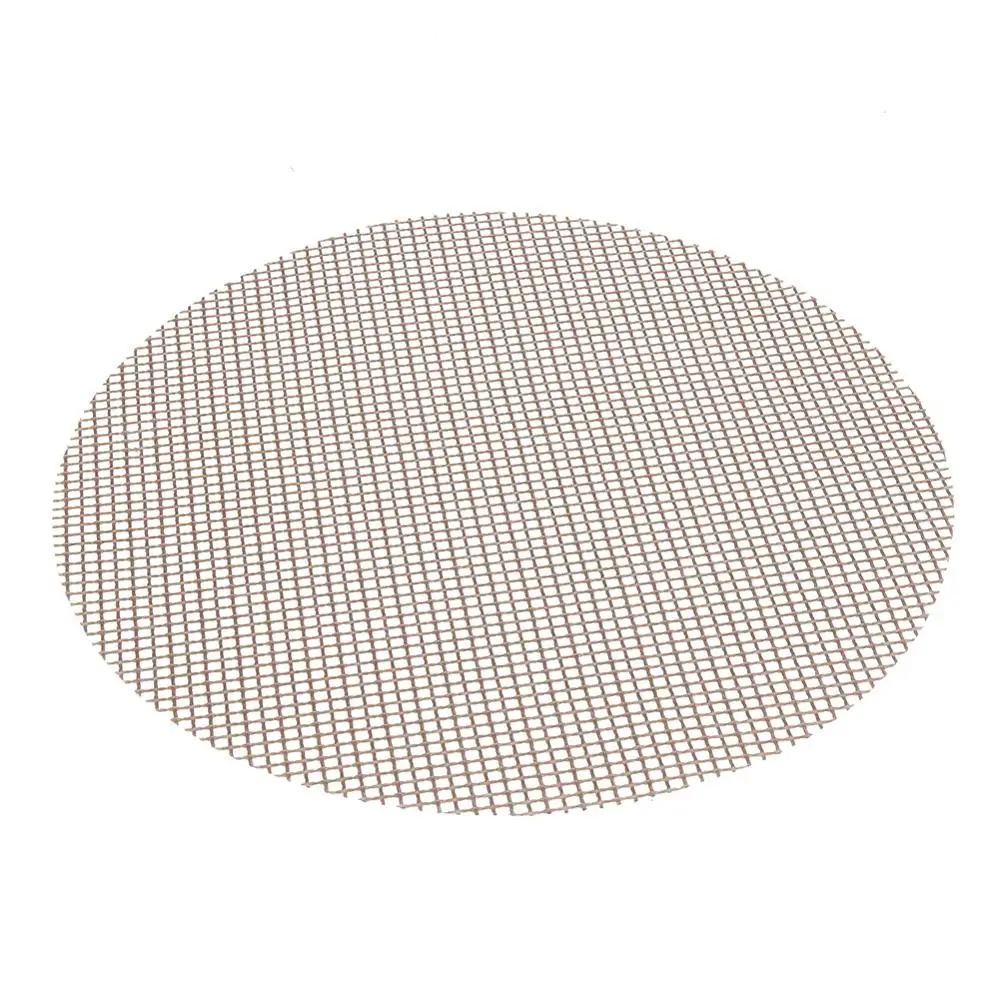 Newst круглая черная решетка для барбекю коврик термостойкий антипригарный