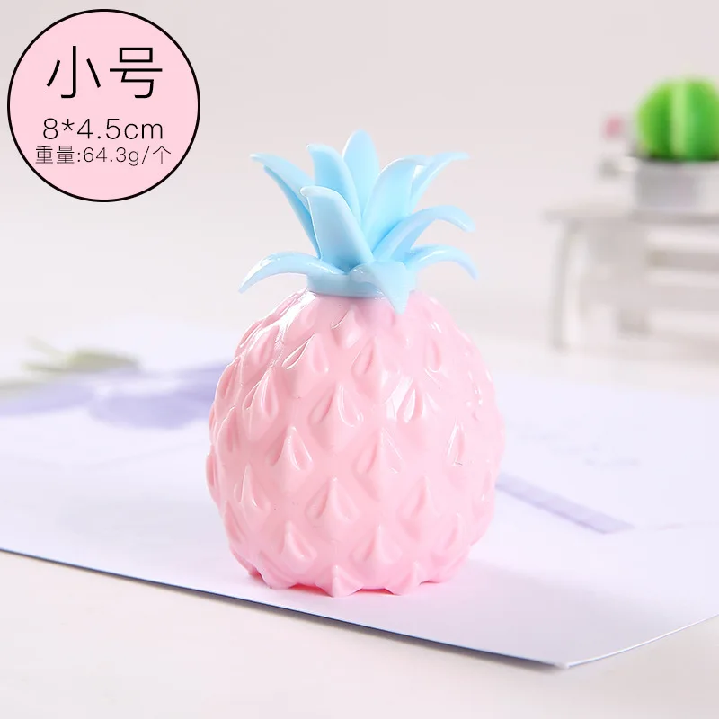 

2021 Soft Pineapple fidget toys-stress Squishy antistress ball Trend sensory figet Toys New funny Reliever for Kids/Adult Gift