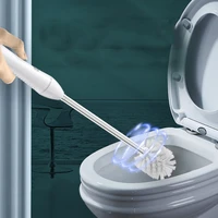 new wireless electric toilet brush wall mounted electric toilet cleaning brush no dead end cleaning tool bathroom accessories