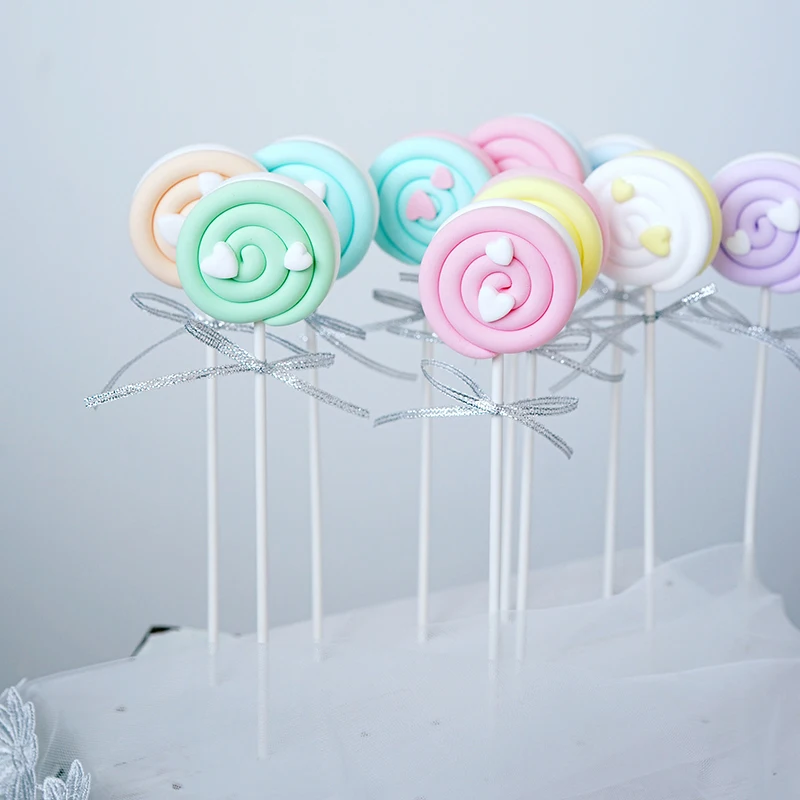 Имитация леденец хлопок конфеты реквизит Любовь Два цвета соответствующие