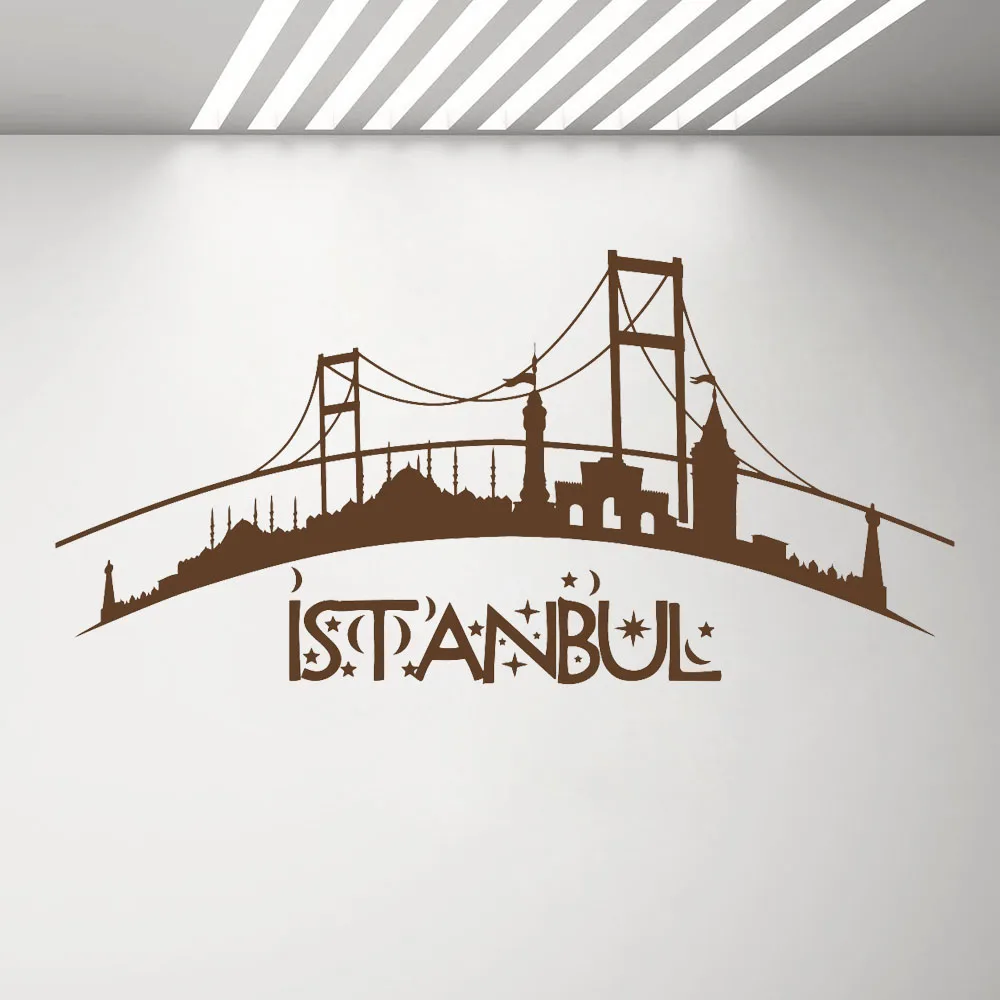 Настенные виниловые обои G695 с изображением турецкого пейзажа|Наклейки на стену| |