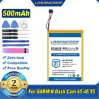100% Оригинальный LOSONCOER 361-00103-00 Аккумулятор для GARMIN Dash Cam 45, Dash Cam 46, Dash Cam 55, Dash Cam 56, Dash Cam 66W