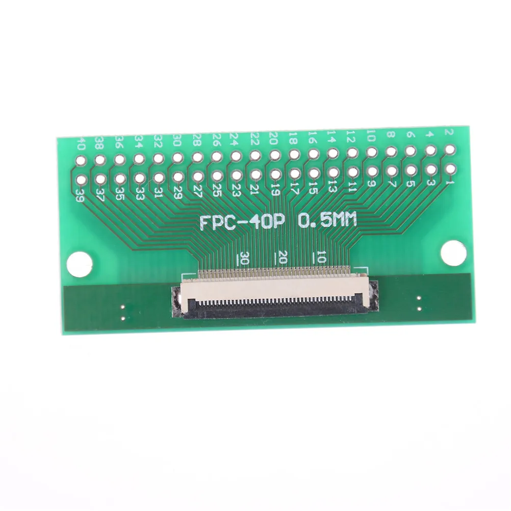1 шт. 0 5 мм двухсторонняя FFC FPC к 40P DIP 2 54 PCB преобразователь платы адаптер пластина