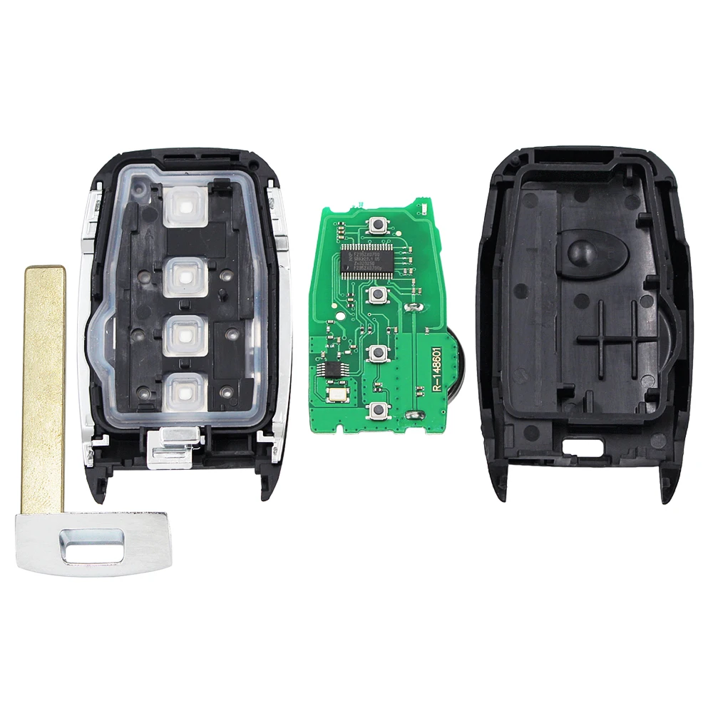 Keyless-Go 4 Button Remote Key (SUV) FSK 433.92MHz NCF2971X / HITAG 3 47 Chip HU134 for Kia Niro 2016-2019 P/N: 95440-G5000 | Автомобили и
