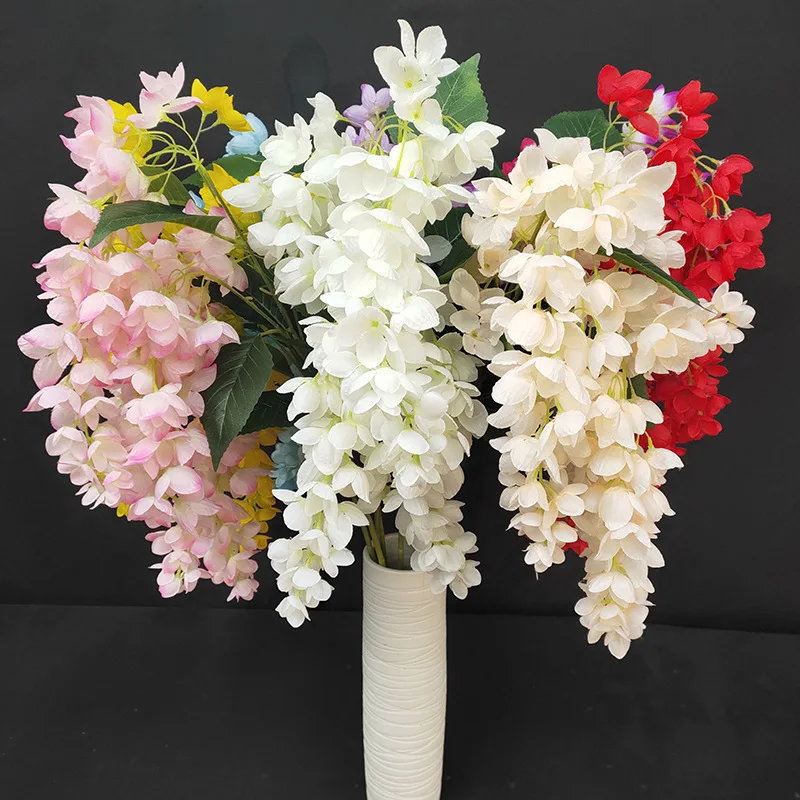 

Artificial Plant Silk Cloth Flower Wall Hanging Home Decoration Wall Hanging Artificial Flower Artificial Flower Green