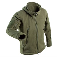 spring military tactical outdoor fleece soft shell men army combat sportswear thermal camping hunting hiking sport hoodie jacket