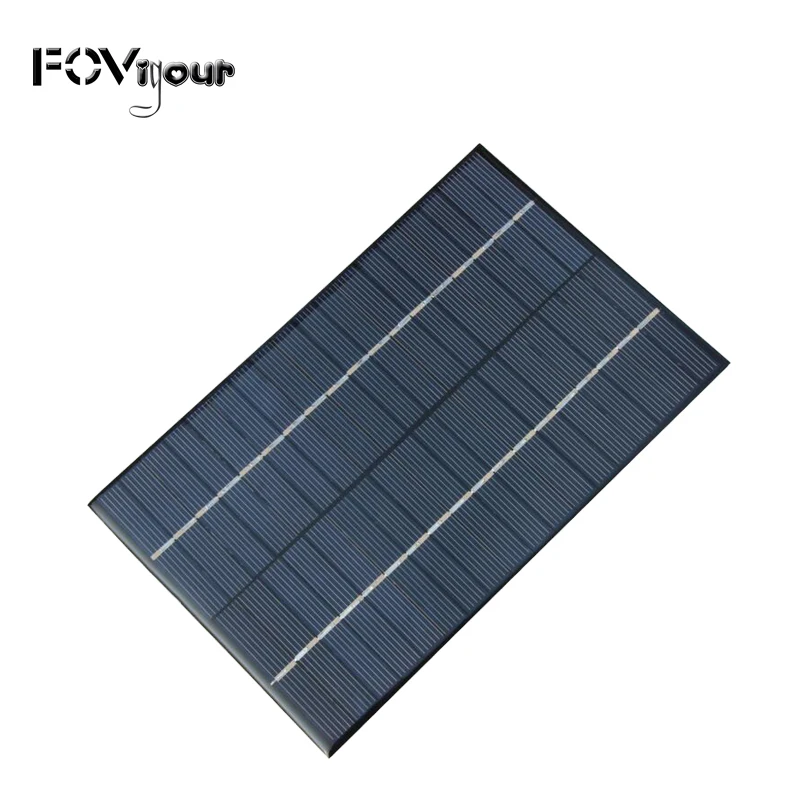 Солнечные панели Fovigour, 4,2 Вт, 18 в, поликристаллические, мини-модуль с солнечными элементами, солнечная система, эпоксидный элемент, зарядное устройство, 