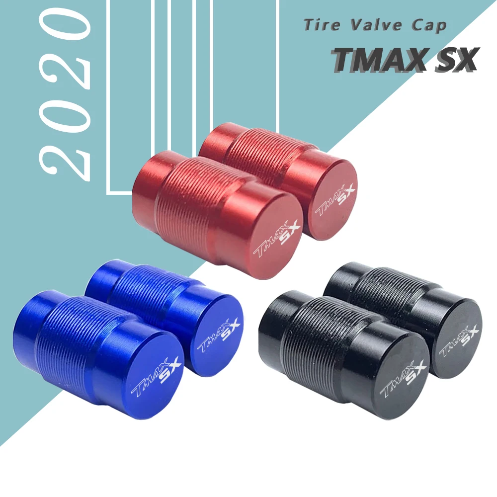 

Wheel Tire Valve Cap Tyre Dust Cover Aluminum For Yamaha TMAX T MAX 530 SX TMAX530 2017 2018 2019 Motorcycle Accessories
