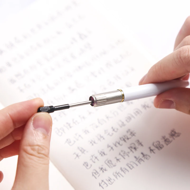 Заводная головка шариковая ручка С кристалалми и стразами инструмент для