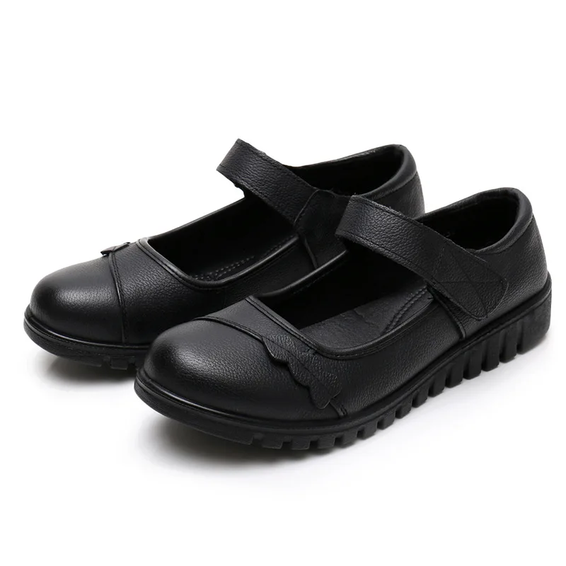 

Spring new fashion mother shoes casual comfortable soft bottom women shoes elderly flat large size single shoes tghn6