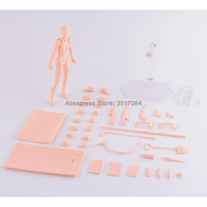 Figma Deluxe Edition Body Kun Chan BJD шарнирная подвижная экшн фигурка из ПВХ Коллекционная