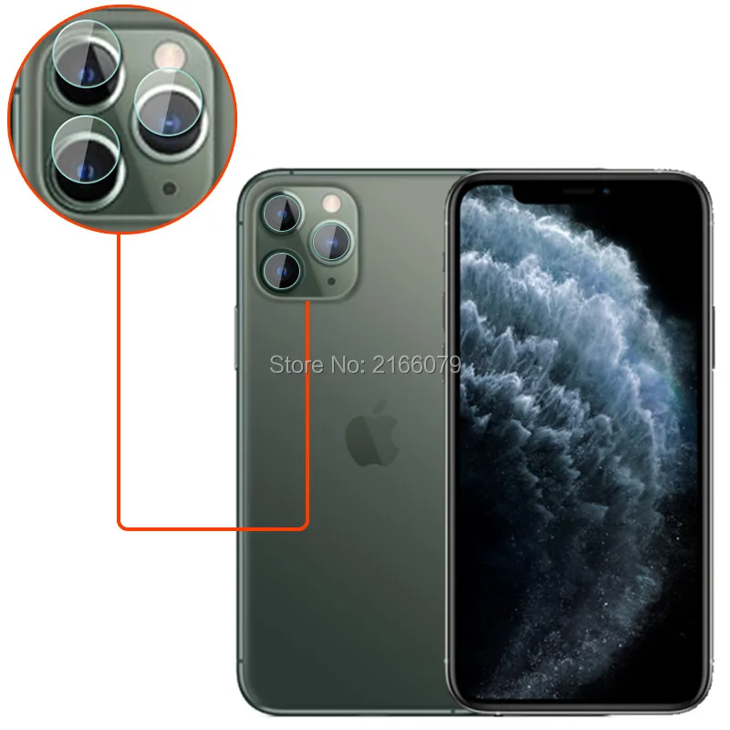 10 шт./партия для Apple iPhone 11 Pro Xs Max X XR 6 6S 7 8 Plus задняя защита для объектива камеры Защитная крышка мягкая пленка из закаленного стекла