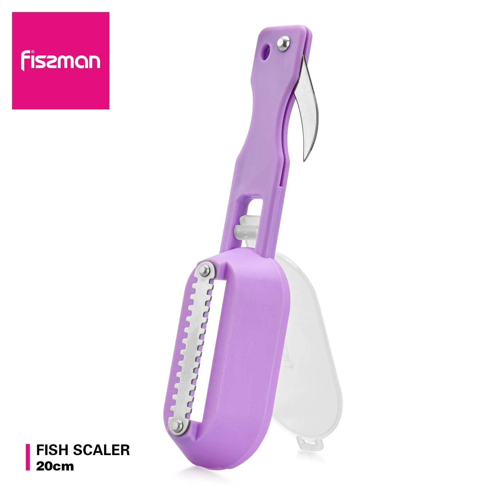 Fissman 20 см щетка для очистки рыбьей чешуи кухонный гаджет инструмент