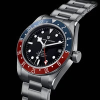 pagani design 2021 new bb58 gmt mechanical wrist watch luxury automatic watch men sapphire glass steel dive clock reloj hombre