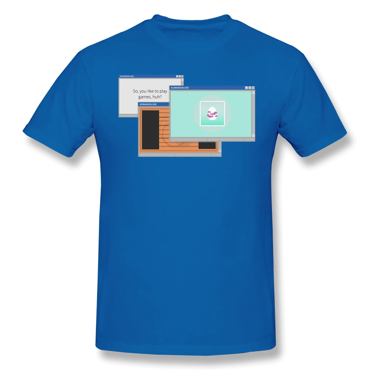 

EggAnime Clothes Design Digimon 100% Cotton Men T-Shirt