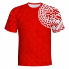 Футболка мужская с 3D принтом, летняя повседневная рубашка в стиле оленезиан, топ унисекс из полиэстера с коротким рукавом и длинным рукавом, в стиле Харадзюку