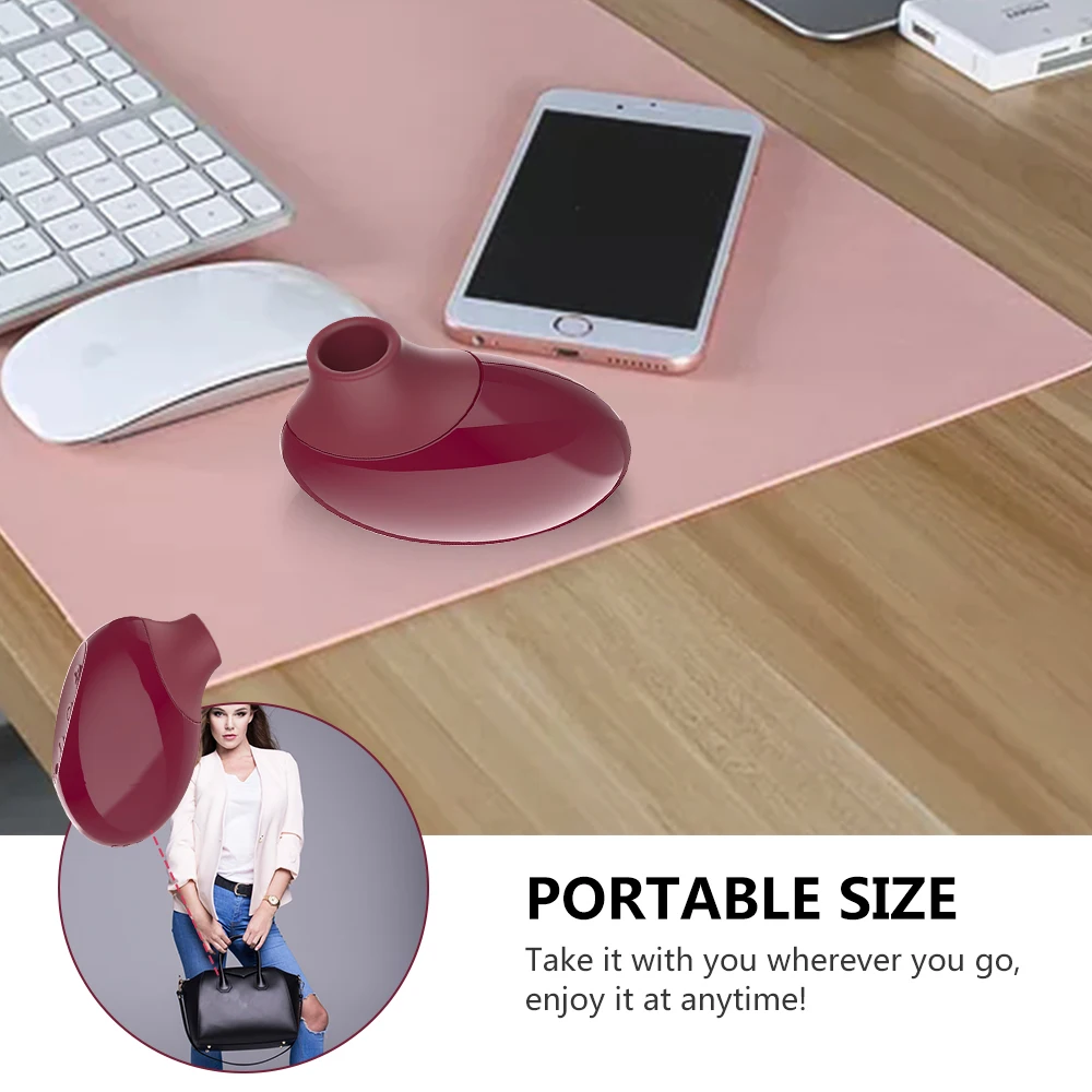 Вибратор для стимуляции клитора и сосков с 10 режимами всасывания | Красота