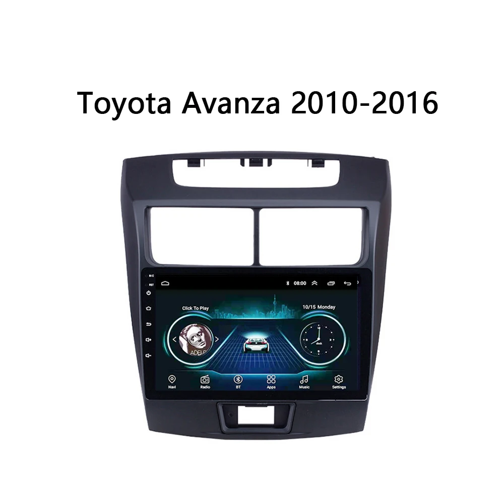 Автомобильное радио для Toyota Avanza 2010-2016 GPS Navi мультимедийная система 2.5D сенсорный