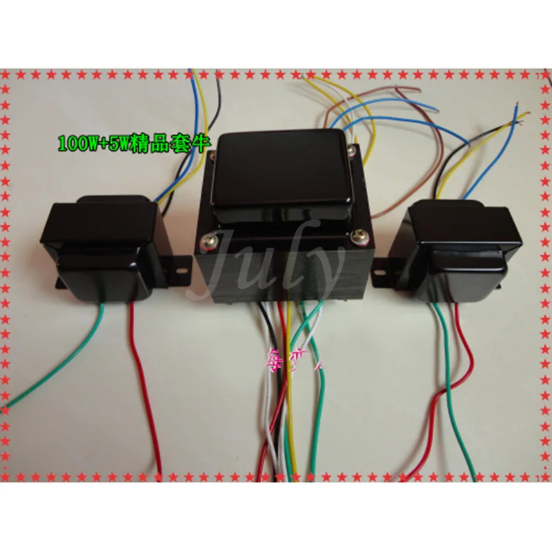 105 Вт трубчатый усилитель мощности трансформатор + 5K: 4 Ом 8 односторонний выходной