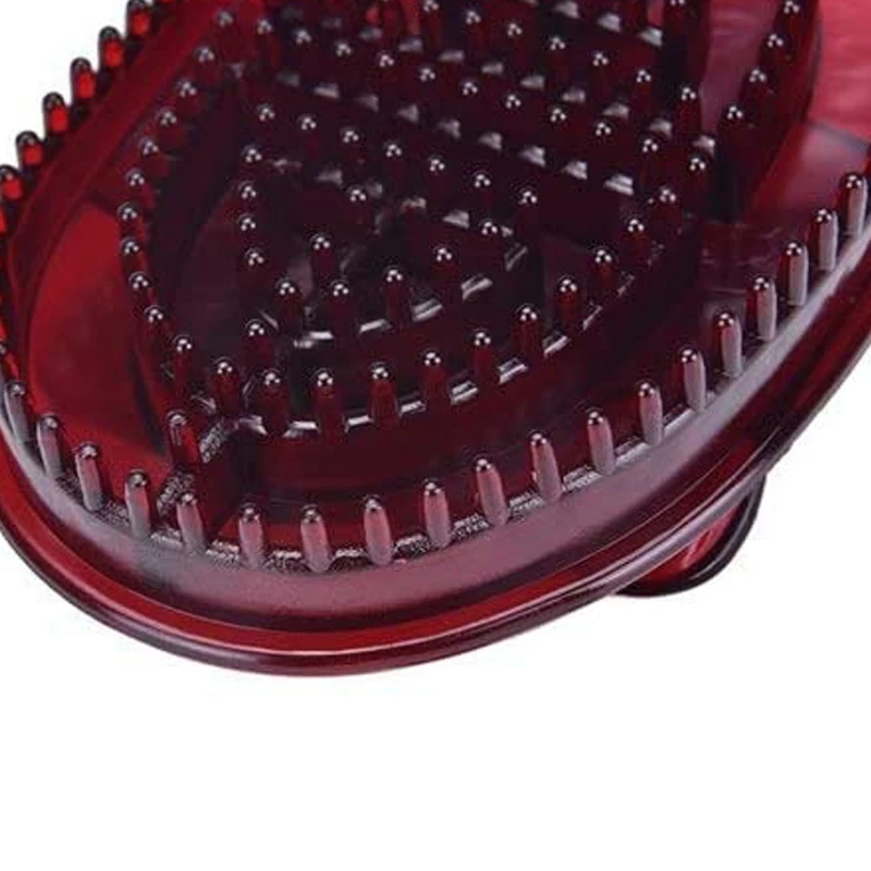 

2PCS Soft Cellulite Body Massager Brush Glove Anti Cellulite Slimming Relaxing Scrub Massager Bath Spa